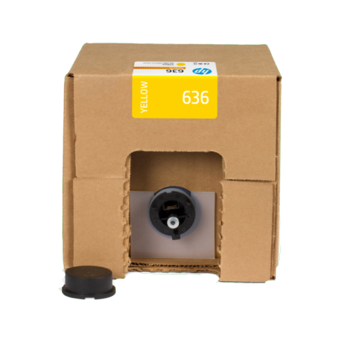 HP 636 3L Yellow Dye Sublimation Ink Cartridge