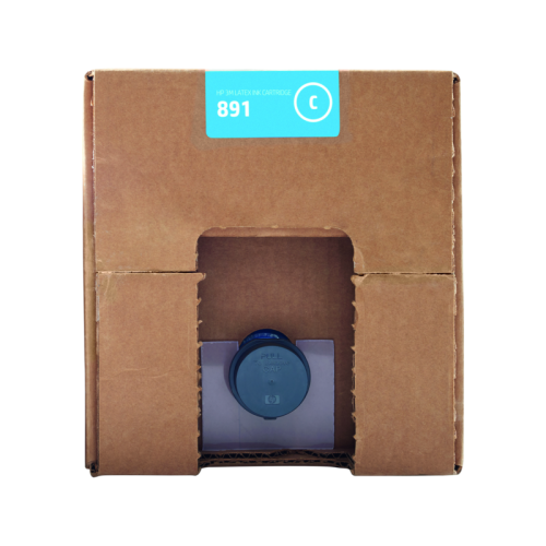 HP 3M 891 10L Cyan Latex Ink Cartridge