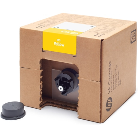 HP 873Y 3L Yellow Latex Ink Cartridge