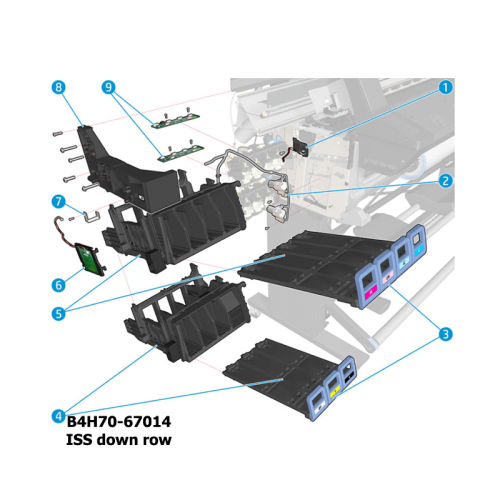 B4H70-67014 ISS down row