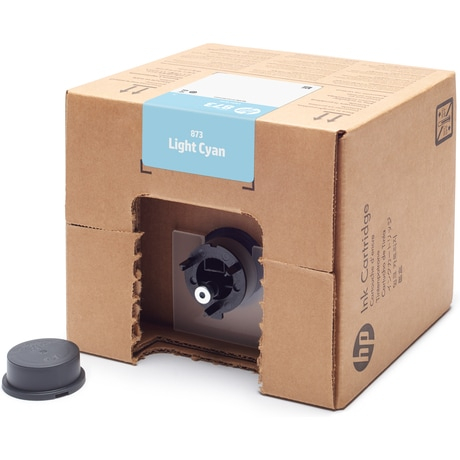 HP 873 3L Lt Cyan Latex Ink Cartridge