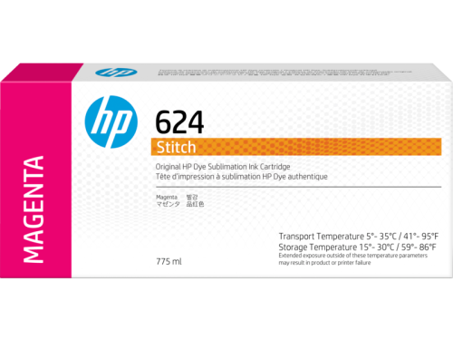HP 624 775ml Magenta Dye Sublimation Ink Cartridge