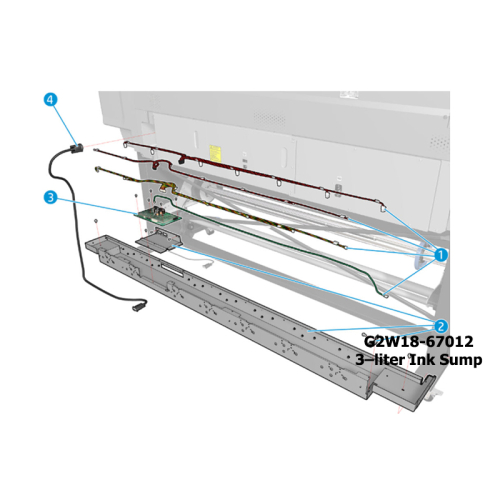 G2W18-67012 3–liter Ink Sump