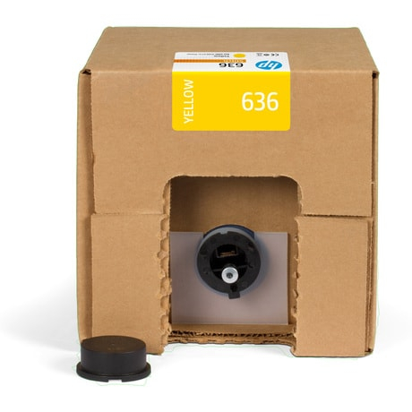 HP 636B 3L Yellow Dye Sublimation Ink Cartridge