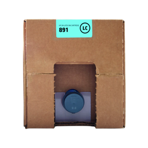 HP 3M 891 10L Lt Cyan Latex Ink Cartridge