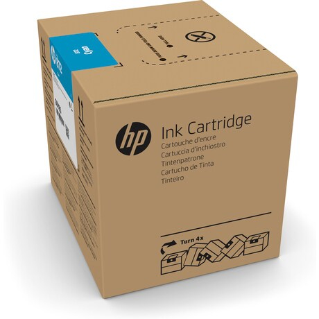 HP 872 3L Cyan Latex Ink Cartridge