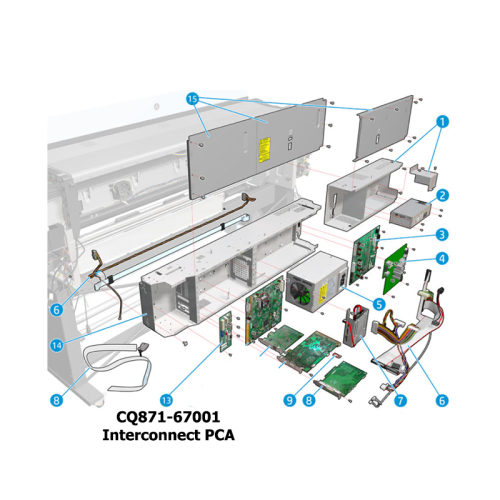 CQ871-67001 Interconnect PCA