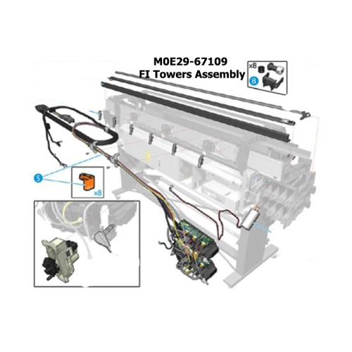M0E29-67109 FI Towers Assembly