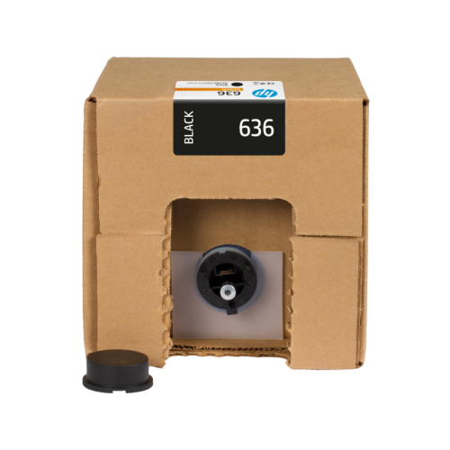 HP 636 3L Black Dye Sublimation Ink Cartridge