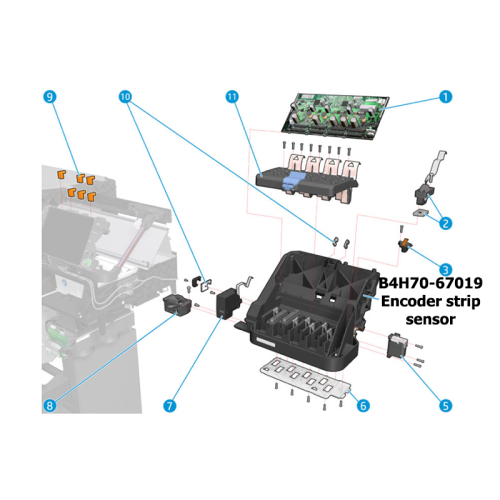 B4H70-67019 Encoder strip sensor