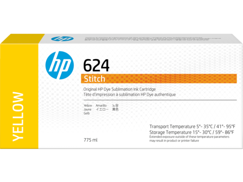 HP 624 775ml Yellow Dye Sublimation Ink Cartridge