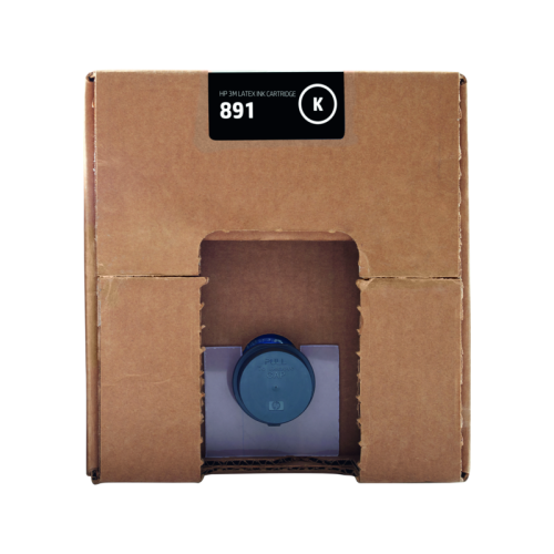 HP 3M 891 10L Black Latex Ink Cartridge