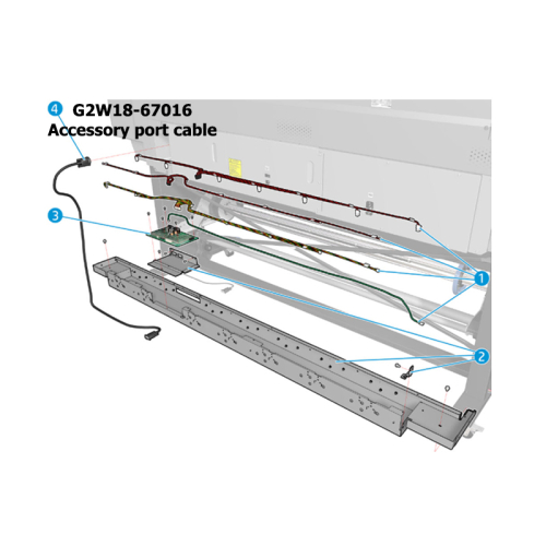 G2W18-67016 Accessory port cable