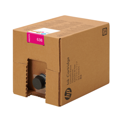 HP 638 10L Magenta Stitch Ink Cartridge